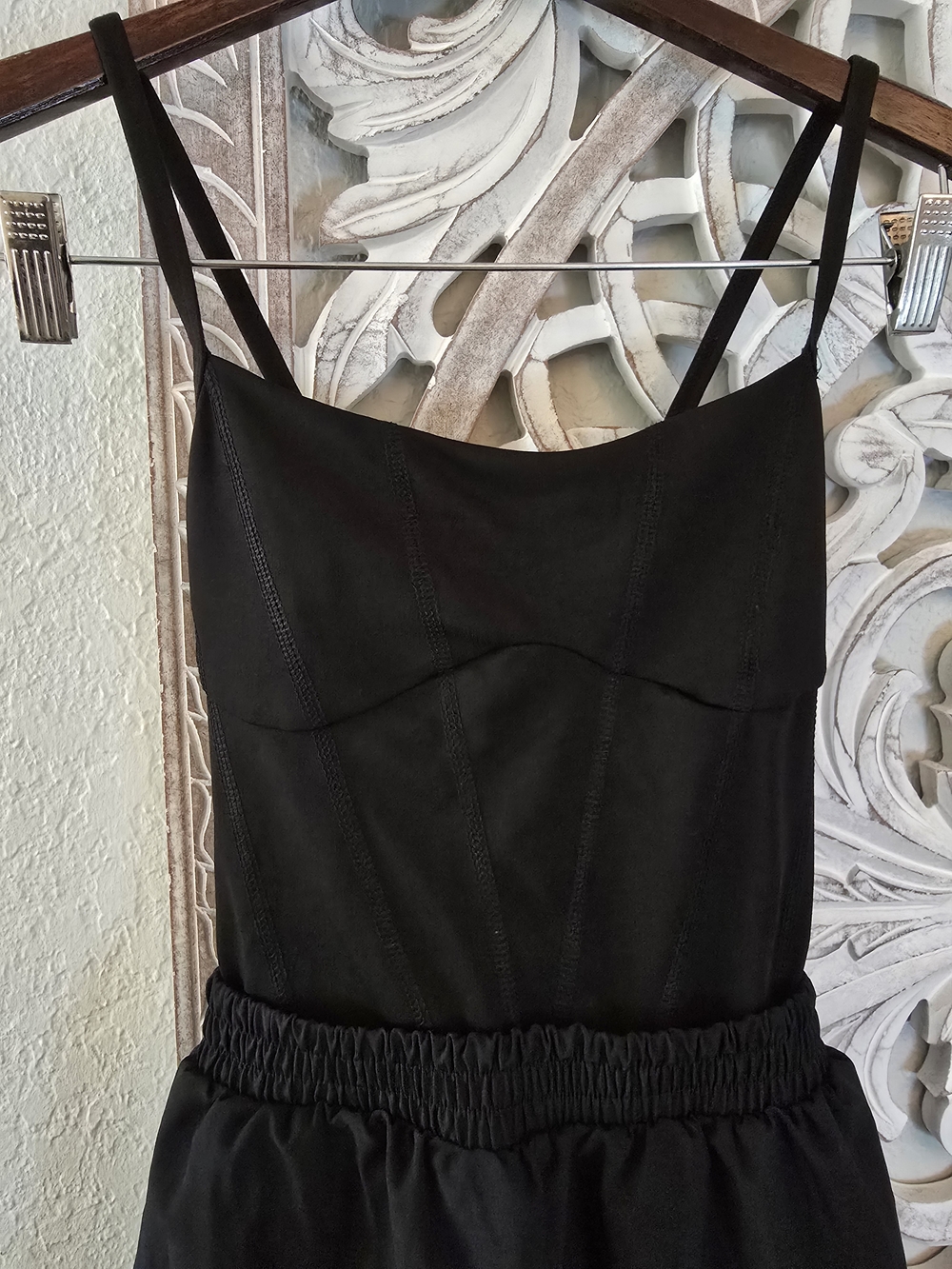 Victoria' Secret Pink XS Black Ultimate Runsie Athletic Running One piece Romper - Picture 4 of 10